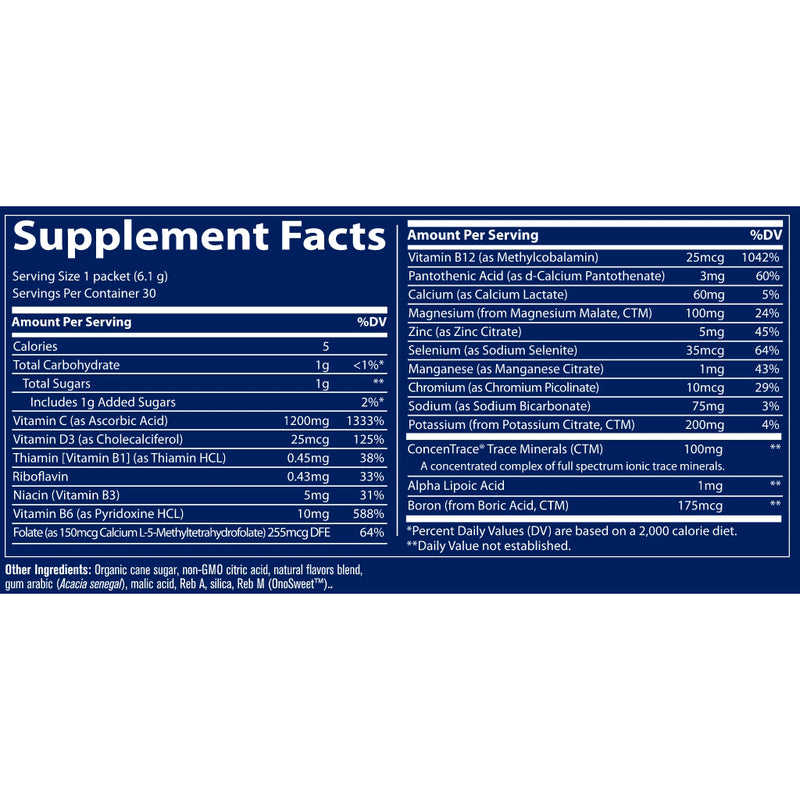 Power Pak Pineapple Coconut (30 Packets)