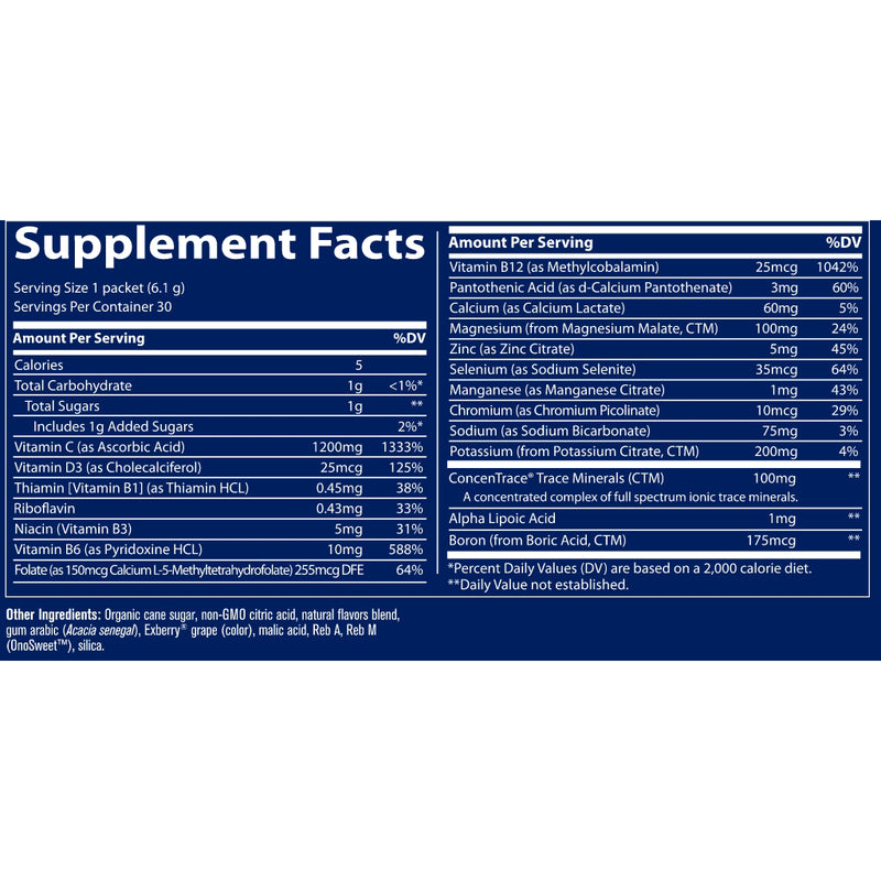 Power Pak (Mixed Berry) (30 Packets)