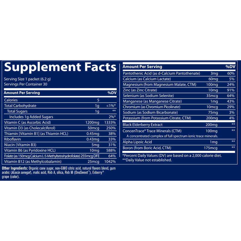 Electrolyte + Immunity (30 Packets)