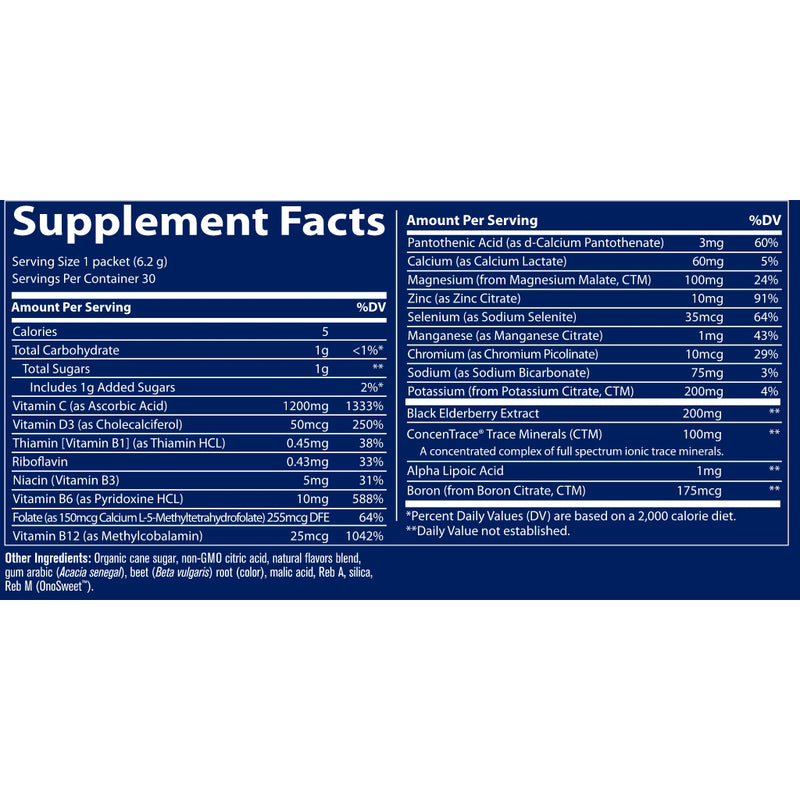 Electrolyte + Immunity (30 Packets)