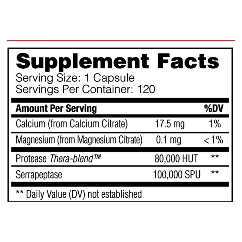 Serrapeptase Pro™ (120 Capsules)