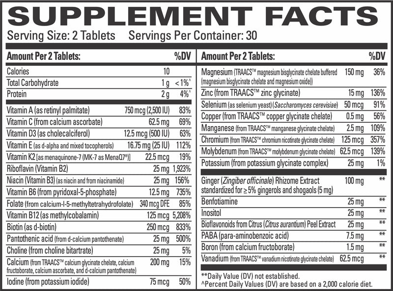 Essential Multivitamin (60 Tablets)