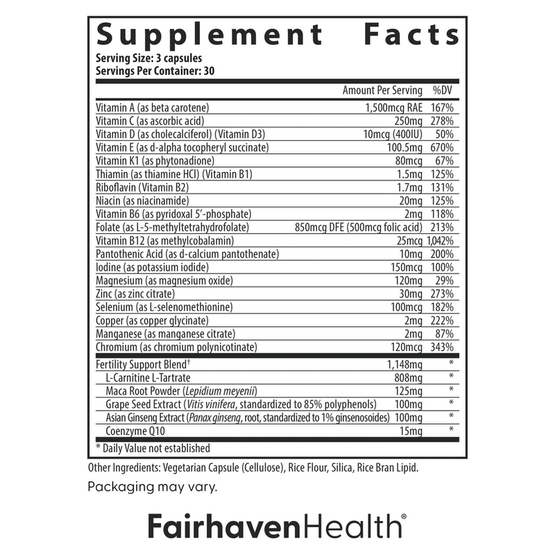FertilAid® Multivitamin for Men (90 Capsules)