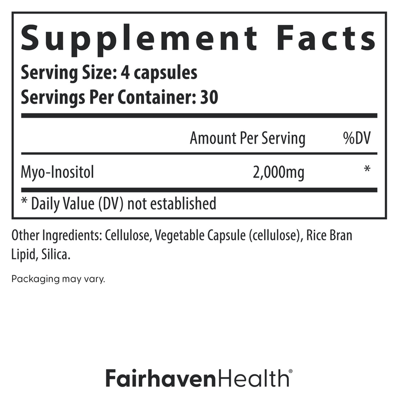 Myo-Inositol Supplement for Women and Men