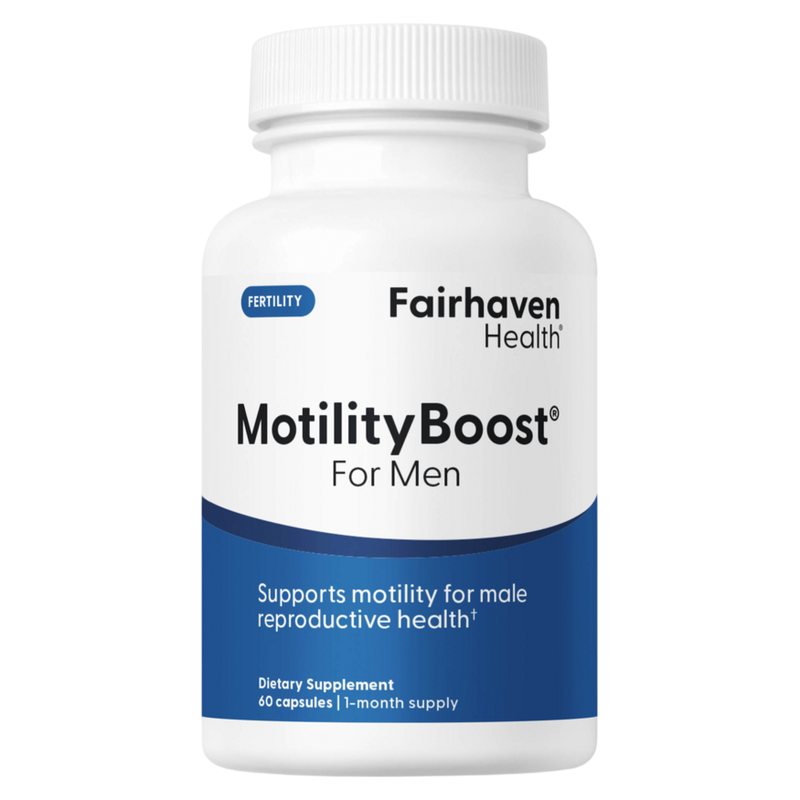 MotilityBoost® Fertility Support for Men (60 Capsules)