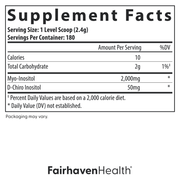Myo + D-Chiro Inositol 40:1 Powder (432 g)