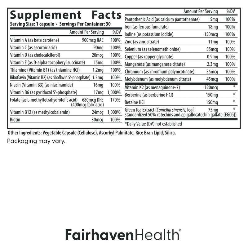 Menopause Multivitamin Essentials (30 Capsules)
