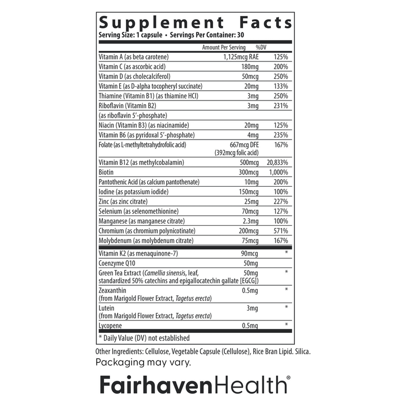 Women's Multivitamin Essentials (30 Capsules)