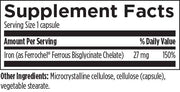 Ferrochel (120 Capsules) Supplement Facts