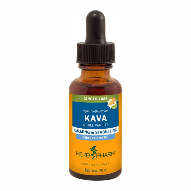 Kava, Calming & Stabilizing, Ginger Lime (30 ml)