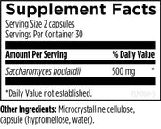 FloraMyces (60 Capsules) Supplement Facts