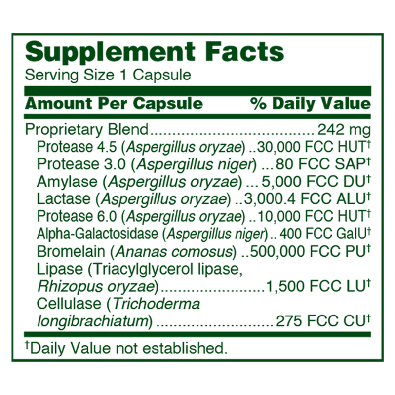 Urgent Support Digestive Enzymes (formerly Advanced Adult Enzyme Blend) (60 Capsules)
