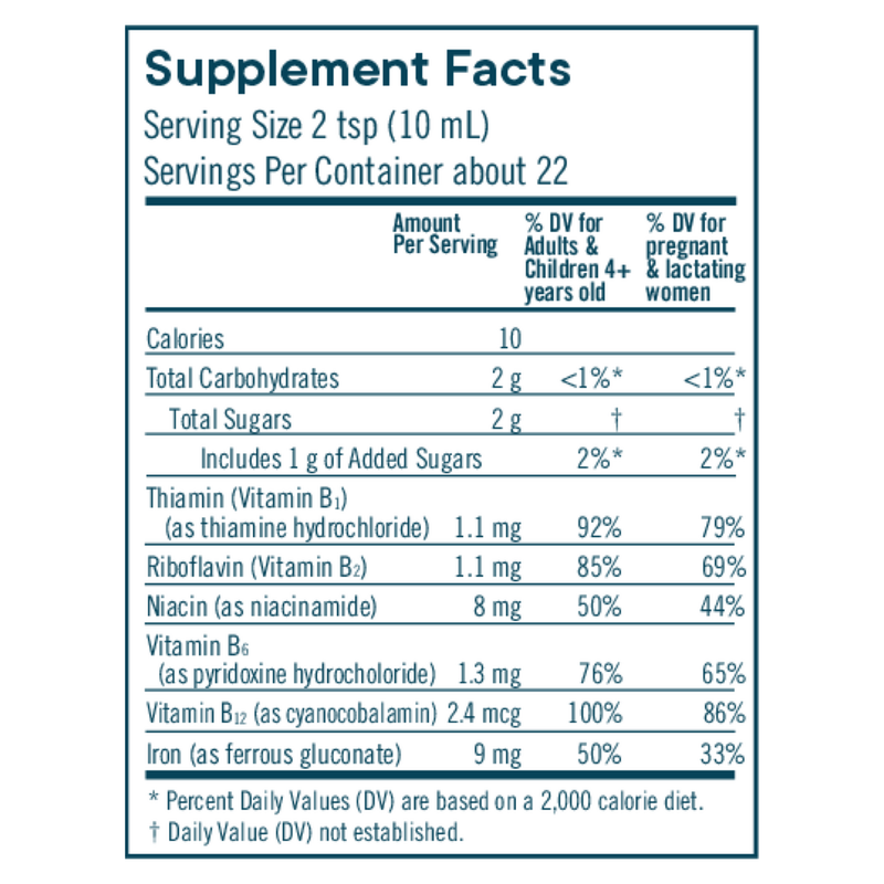 Iron+Herb™ with B-Vitamin Complex (228 ml)