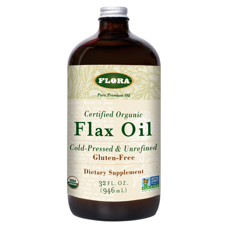 Flax Oil Certified Organic (946 ml)