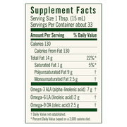 High Lignan Flax Oil Certified Organic (500 ml)