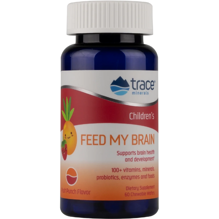 Feed My Brain for Children (60 Wafers)-Vitamins & Supplements-Trace Minerals-Pine Street Clinic