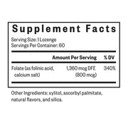 Folinic Acid Lozenges (60 Lozenges)