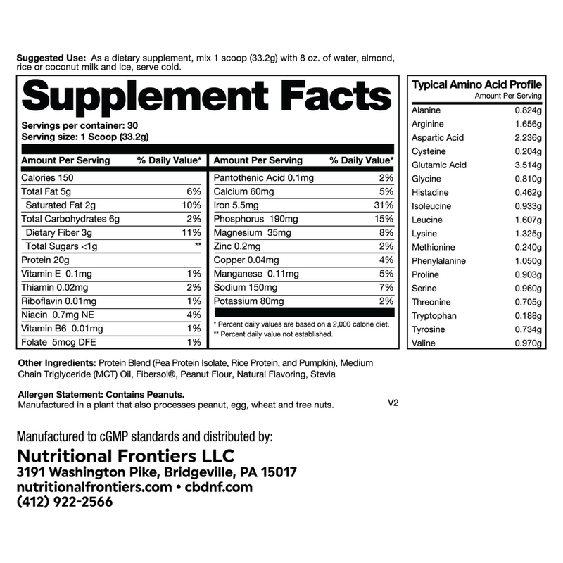 Super Shake Peanut Butter (996 g)