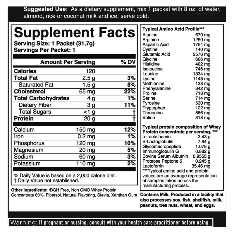 The Best Whey Vanilla (1 Packet)
