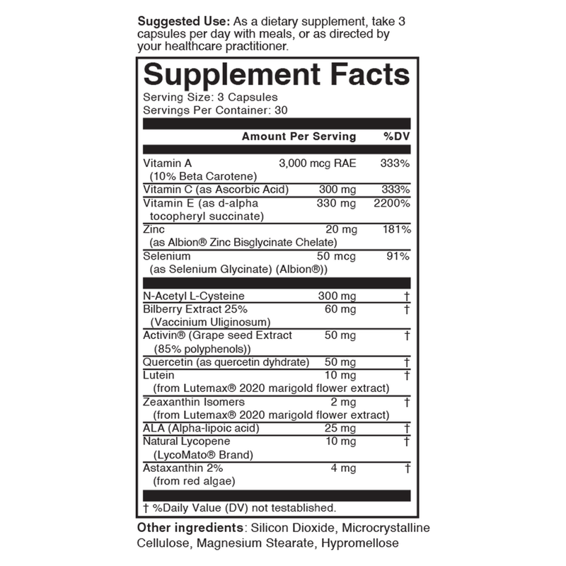 20/20 Eye Formula (90 Capsules)