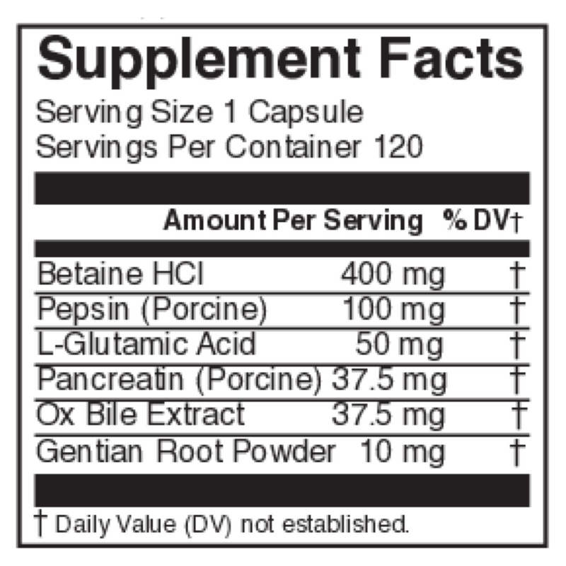 Betazyme (120 Capsules)