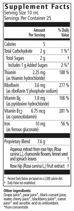 Floradix Floravital Iron & Herbs (Yeast-Free)-Vitamins & Supplements-Salus-8.5 Ounces (250 mL)-Pine Street Clinic