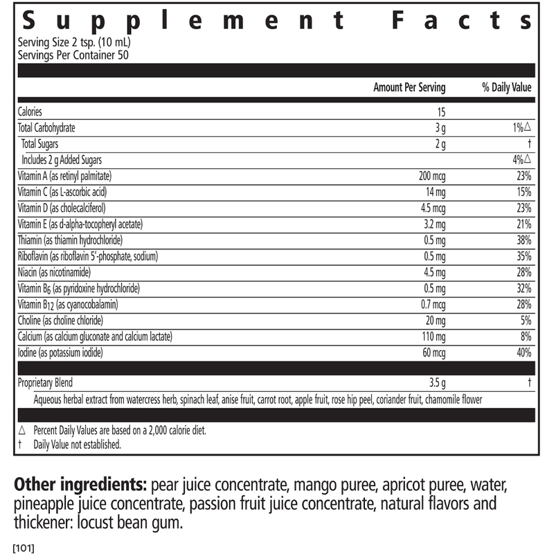 Floradix Kinder Love Gluten-Free Children's Multivitamin (8.5 Ounces)