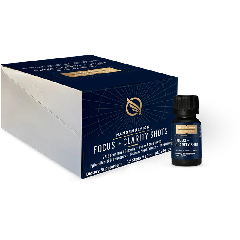 Focus + Clarity Shots (10 mL) (Pack of 12)