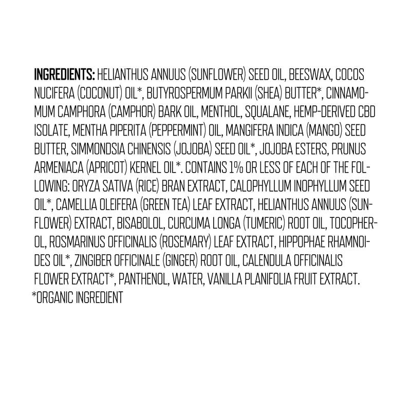 CBD Soothing Cream (1.4 Ounces) (40 Grams)