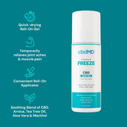 Broad Spectrum Freeze (Roll-On Gel) (3 Ounces)