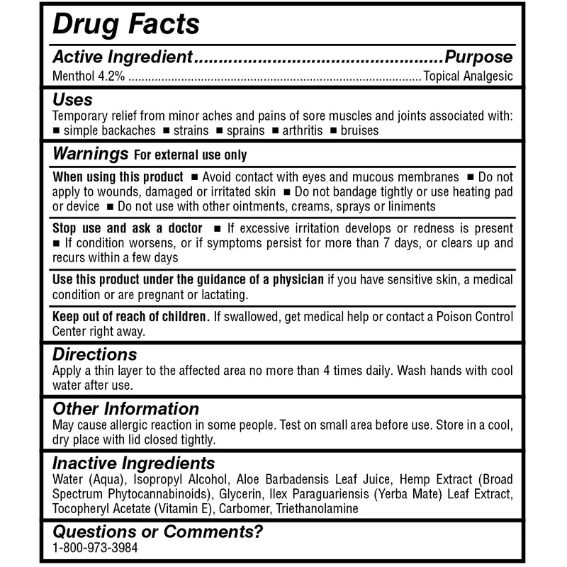 Broad Spectrum Freeze (Roll-On Gel) (3 Ounces)