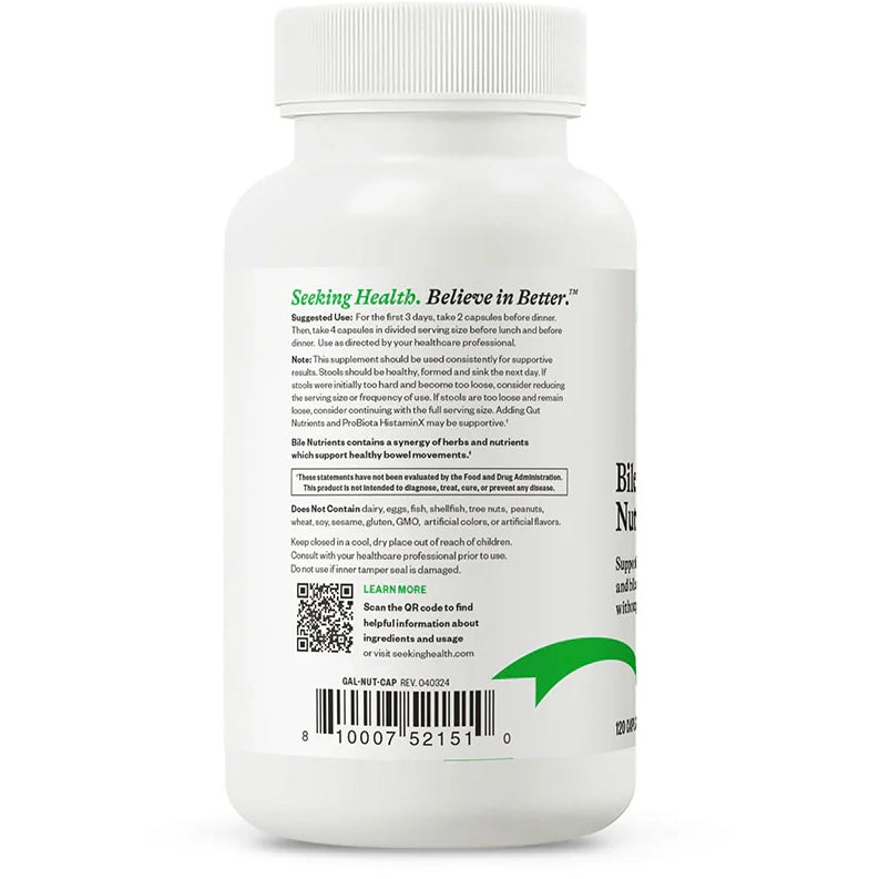 Bile Nutrients (120 Capsules)