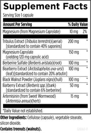 GI Microb-X (60 Capsules) Supplement Facts
