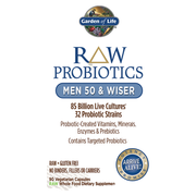 RAW Probiotics Men 50 and Wiser (90 Capsules)
