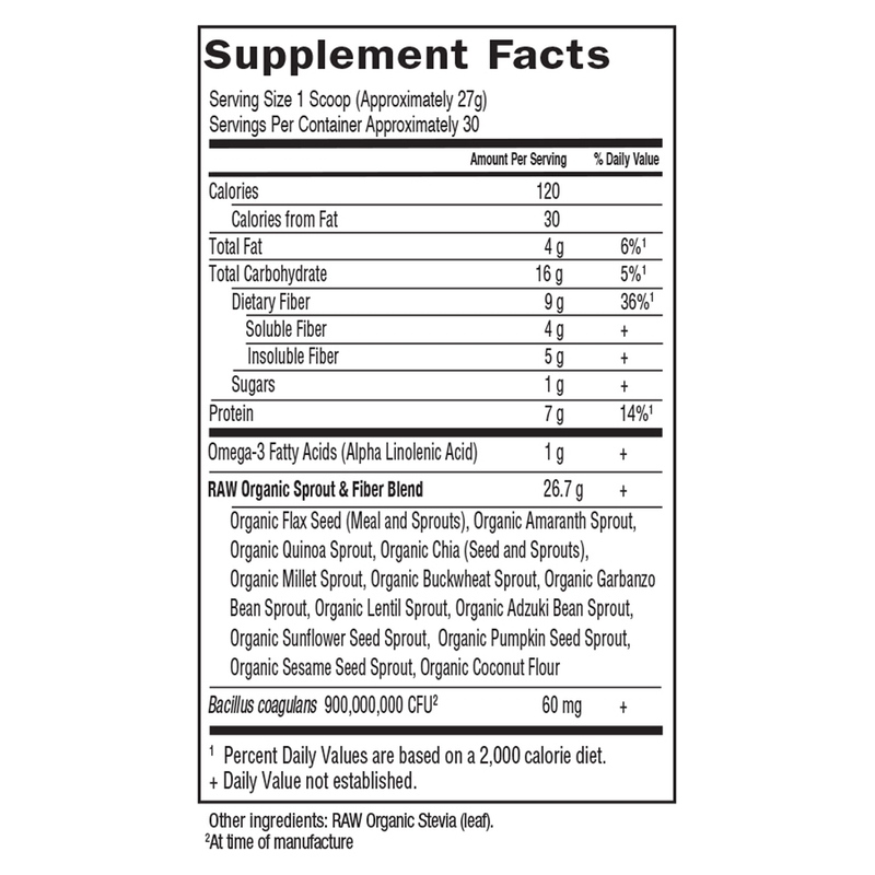 RAW Organic Fiber (803 g)