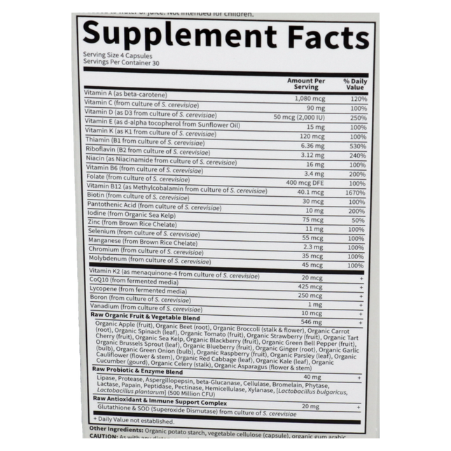 Vitamin Code 50 and Wiser Mens Multi