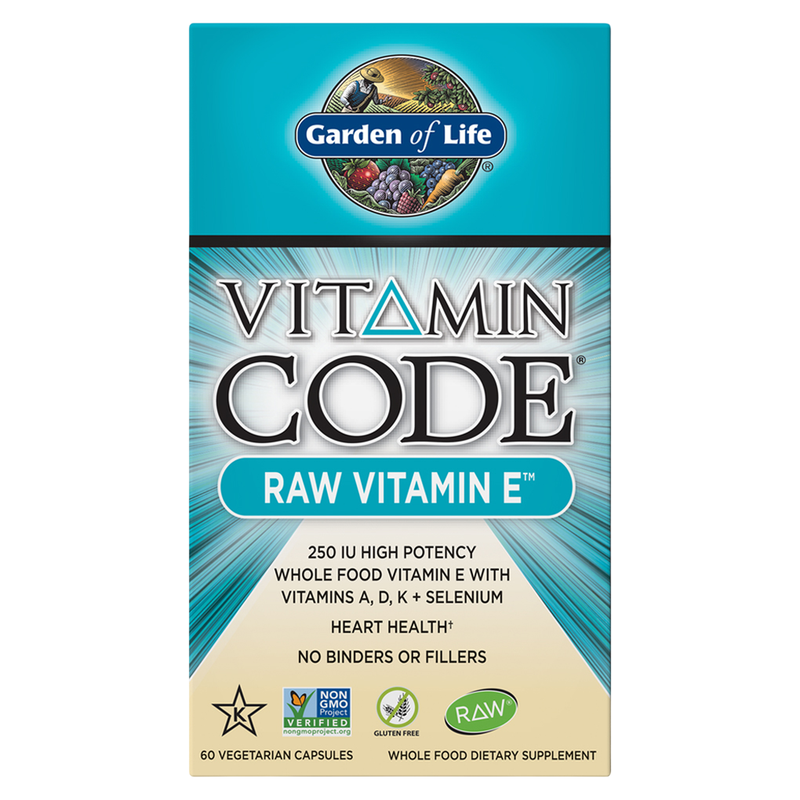 Vitamin Code RAW Vitamin E (60 Capsules)