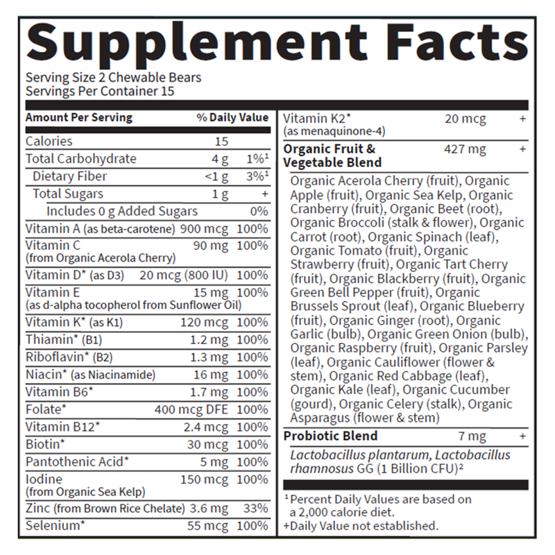 Vitamin Code Kids Chewable