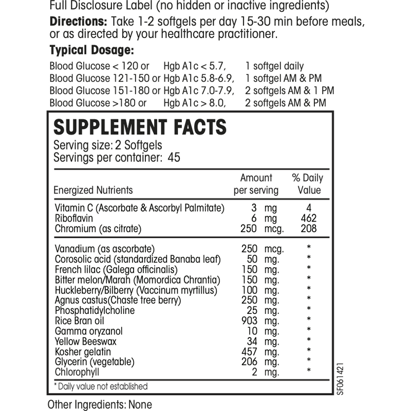 Glucose Regulation Guard Forté