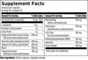 GI Revive Supplement Facts
