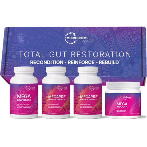 Total Gut Restoration (1 Kit)-Vitamins & Supplements-Microbiome Labs-Kit 3-Pine Street Clinic