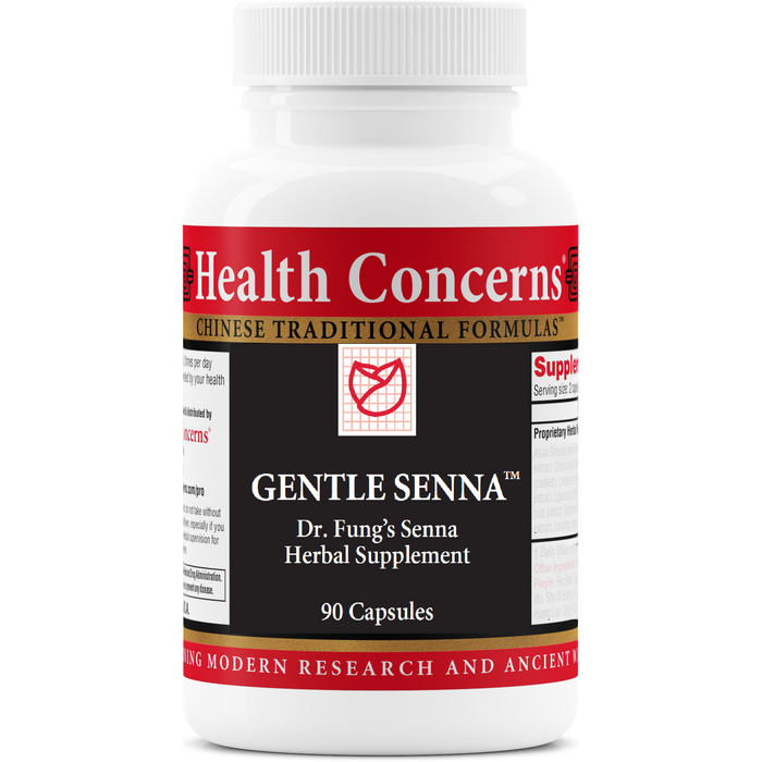 Health Concerns - Gentle Senna (90 Capsules) - 