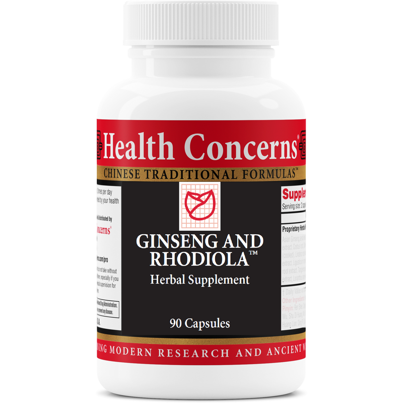 Ginseng & Rhodiola (90 Capsules)