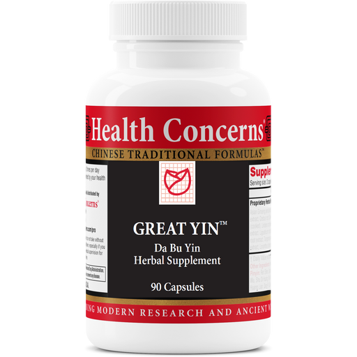 Health Concerns - Great Yin - 90 Capsules 
