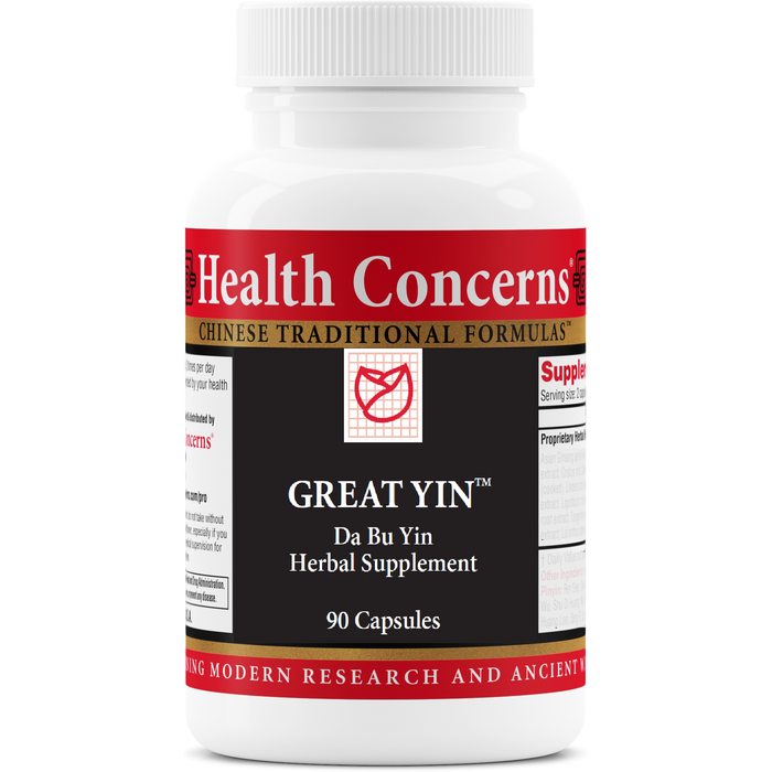 Health Concerns - Great Yin - 90 Capsules 