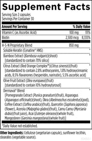 H-S-N Radiance (60 Capsules) Supplement Facts