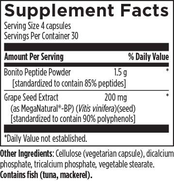 HTN Supreme (120 Capsules) Supplement Facts