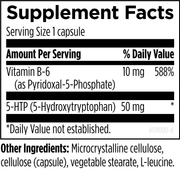 5-HTP Synergy (90 Capsules) Supplement Facts