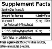5-HTP Supreme (60 Capsules) Supplement Facts