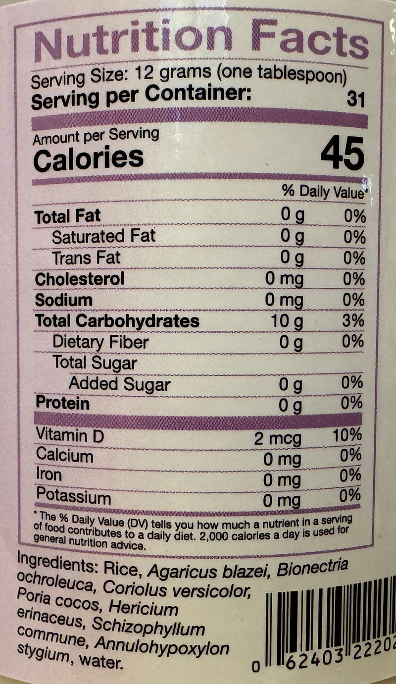 MycoPlex 7 (7 Mushroom Powder) (375 g)